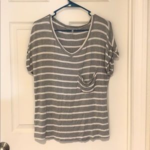 Horizontal strip T-shirt